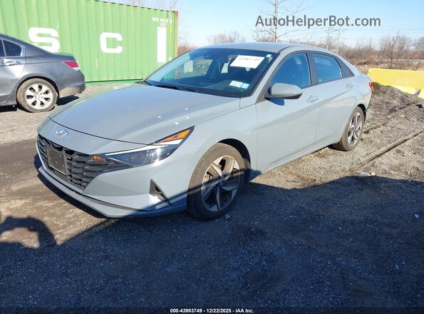 KMHLS4AG5PU445942 2023 HYUNDAI ELANTRA Blue Передня ліва чверть