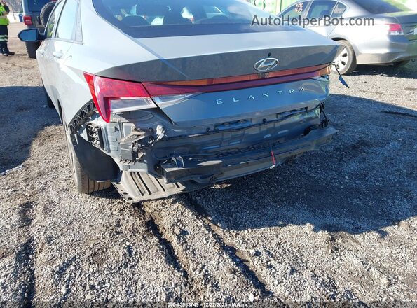 KMHLS4AG5PU445942 2023 HYUNDAI ELANTRA Blue Вид спереду