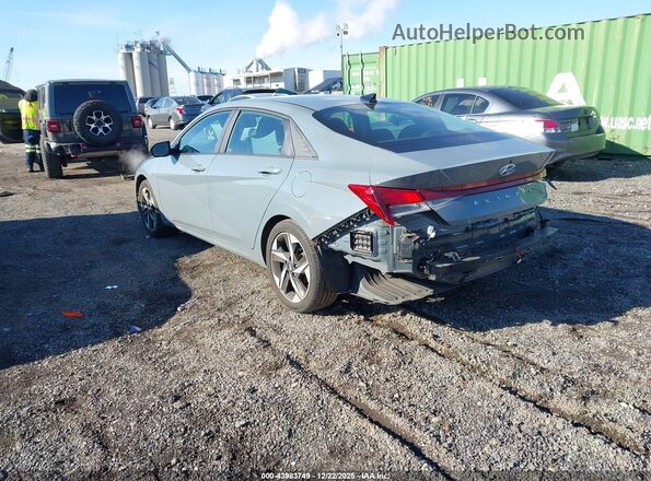 KMHLS4AG5PU445942 2023 HYUNDAI ELANTRA Blue Задня ліва чверть