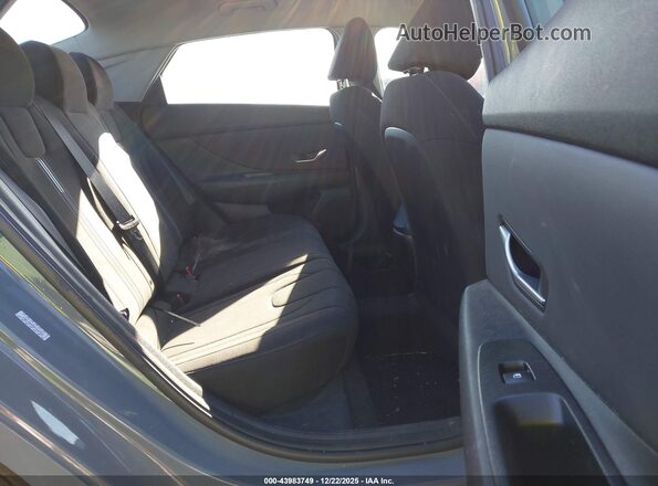 KMHLS4AG5PU445942 2023 HYUNDAI ELANTRA Blue Вид наклейки з VIN-кодом