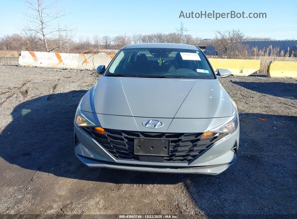 KMHLS4AG5PU445942 2023 HYUNDAI ELANTRA Blue Вид щитка приладів