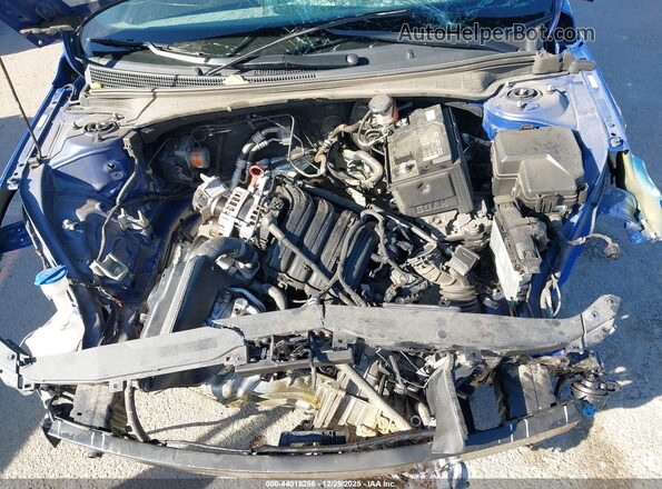 KMHLS4AG6NU252339 2022 HYUNDAI ELANTRA Blue Widok z tyłu