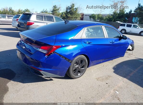 KMHLS4AG6NU252339 2022 HYUNDAI ELANTRA Blue Tył prawy