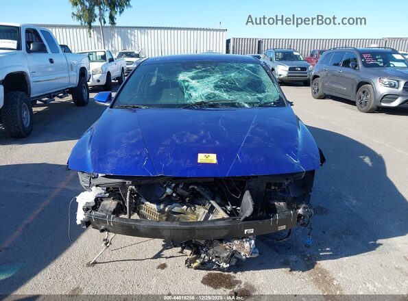 KMHLS4AG6NU252339 2022 HYUNDAI ELANTRA Blue Widok wnętrza z tyłu