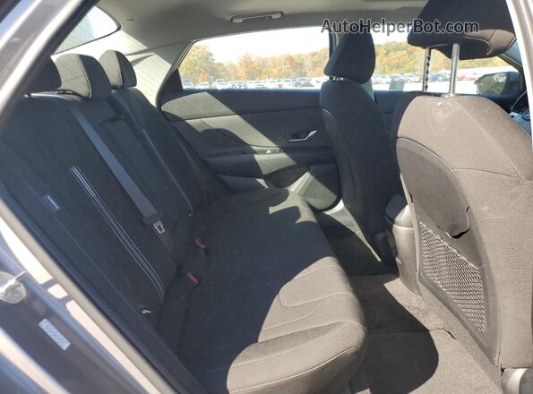 KMHLS4DG0RU780704 2024 HYUNDAI ELANTRA Silver Rear seats view