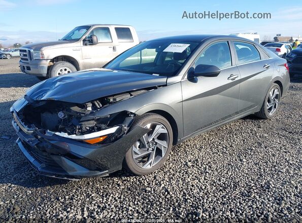 KMHLS4DG1SU999502 2025 HYUNDAI ELANTRA Gray Передня ліва чверть