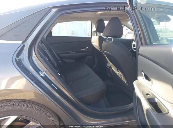 KMHLS4DG1SU999502 2025 HYUNDAI ELANTRA Gray Вид наклейки з VIN-кодом