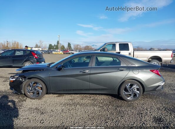 KMHLS4DG1SU999502 2025 HYUNDAI ELANTRA Gray Панорамний вид салону 360°