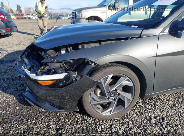 KMHLS4DG1SU999502 2025 HYUNDAI ELANTRA Gray 
