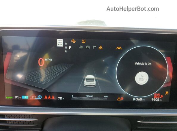 KMHM24AA3SA085614 2025 HYUNDAI IONIQ Gray Widok zestawu wskaźników