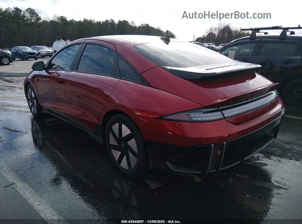 KMHM24AA7PA036746 2023 HYUNDAI IONIQ 6 Красный Задняя левая четверть