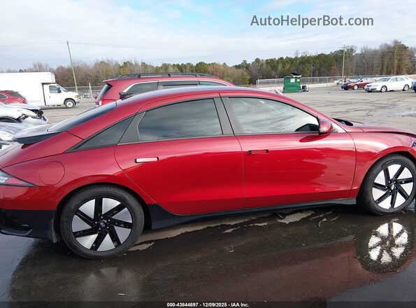 KMHM24AA7PA036746 2023 HYUNDAI IONIQ 6 Красный Вид задней части салона