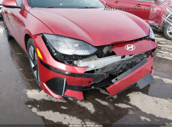 KMHM24AA7PA036746 2023 HYUNDAI IONIQ 6 Красный Вид спереди