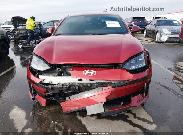 KMHM24AA7PA036746 2023 HYUNDAI IONIQ 6 Красный Вид щитка приборов
