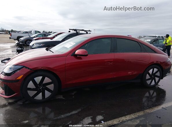 KMHM24AA7PA036746 2023 HYUNDAI IONIQ 6 Красный Панорамный вид салона 360°