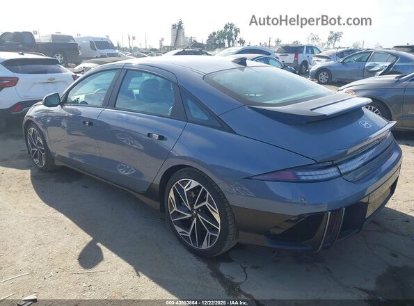 KMHM34AA8SA091969 2025 HYUNDAI IONIQ 6 Gray Հետևի ձախ
