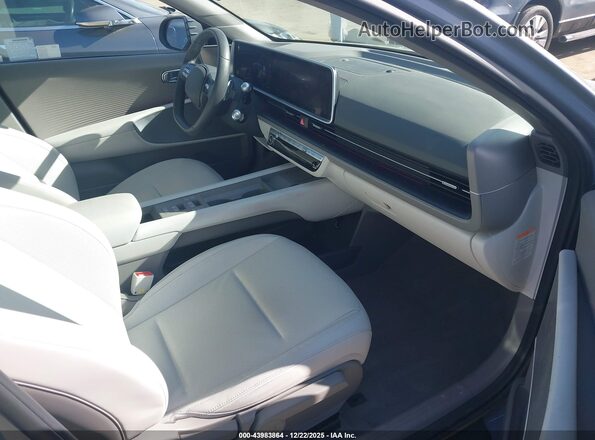 KMHM34AA8SA091969 2025 HYUNDAI IONIQ 6 Gray Սալոնի դիմացի տեսք