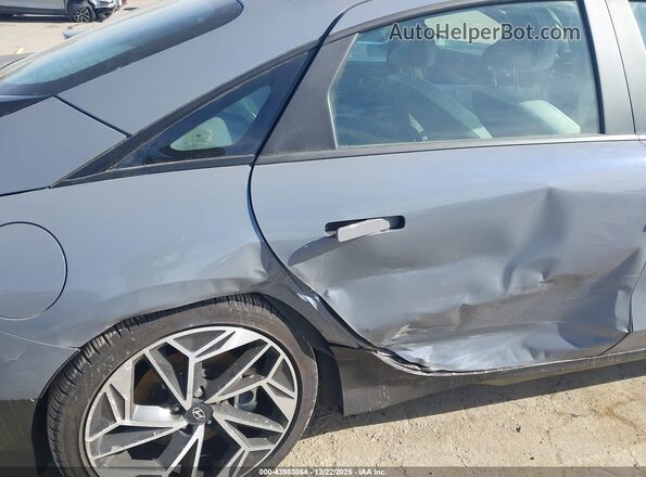 KMHM34AA8SA091969 2025 HYUNDAI IONIQ 6 Gray Դիմացի տեսք