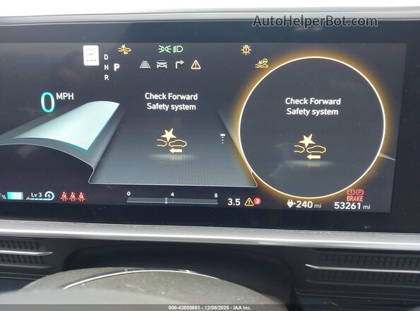 KMHM34AAXPA043848 2023 HYUNDAI IONIQ 6 Серый Вид задних сидений