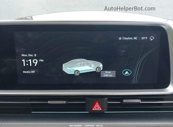 KMHM34AAXPA043848 2023 HYUNDAI IONIQ 6 Серый 