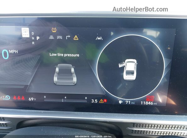 KMHM34AAXRA075041 2024 HYUNDAI IONIQ 6 Red 