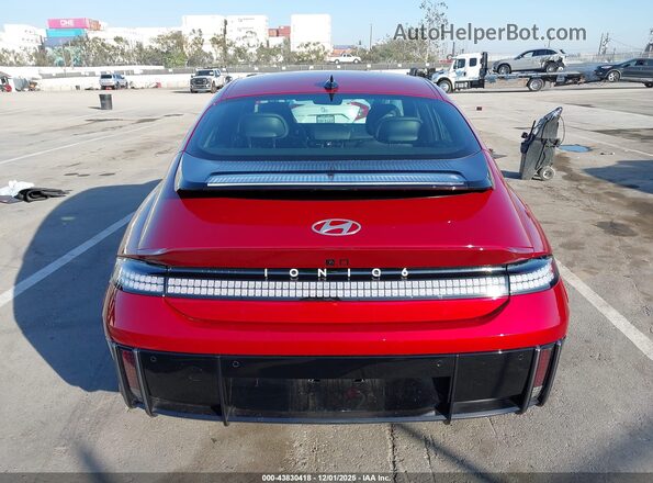 KMHM34AAXRA075041 2024 HYUNDAI IONIQ 6 Red 