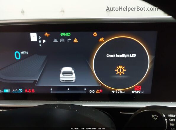 KMHM34AC0RA064356 2024 HYUNDAI IONIQ 6 Silver Հետևի նստատեղերի տեսք