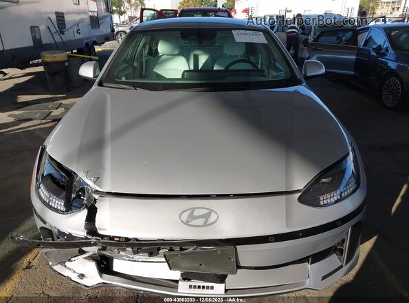 KMHM34AC0SA083009 2025 HYUNDAI IONIQ 6 Silver Widok zestawu wskaźników