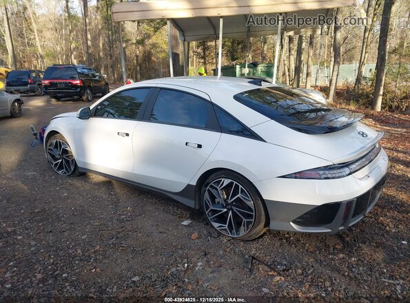 KMHM34AC1PA020086 2023 HYUNDAI IONIQ 6 White Tył lewy