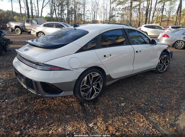 KMHM34AC1PA020086 2023 HYUNDAI IONIQ 6 White Tył prawy