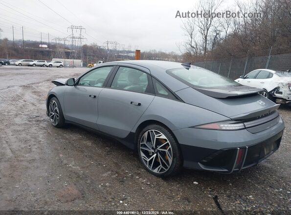 KMHM34AC1PA022596 2023 HYUNDAI IONIQ 6 Blue Tył lewy