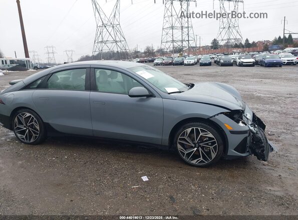 KMHM34AC1PA022596 2023 HYUNDAI IONIQ 6 Blue Widok wnętrza 360 stopni
