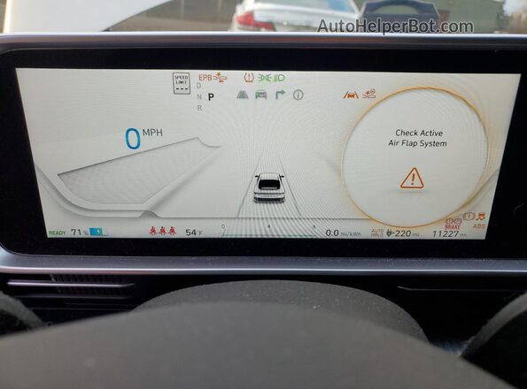 KMHM34AC1PA043173 2023 HYUNDAI IONIQ Silver ხელსაწყოთა პანელის ხედი