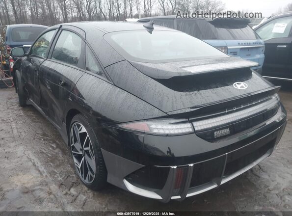 KMHM34AC1RA078864 2024 HYUNDAI IONIQ 6 Черный Задняя левая четверть