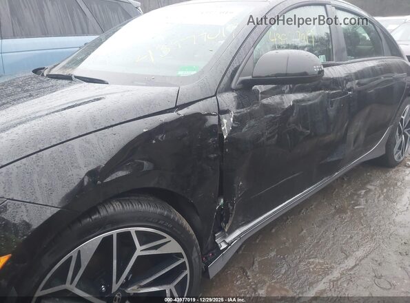 KMHM34AC1RA078864 2024 HYUNDAI IONIQ 6 Черный Вид спереди