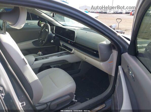 KMHM34AC2PA029296 2023 HYUNDAI IONIQ 6 Gray Widok wnętrza z przodu