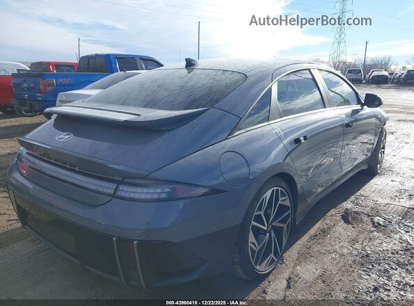 KMHM34AC2PA029296 2023 HYUNDAI IONIQ 6 Gray Tył prawy