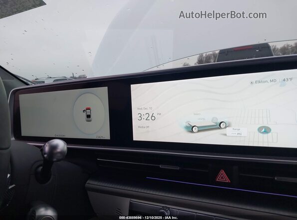 KMHM34AC4PA020437 2023 HYUNDAI IONIQ 6 Белый Вид задних сидений