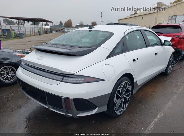 KMHM54AA2RA061175 2024 HYUNDAI IONIQ 6 White Tył prawy