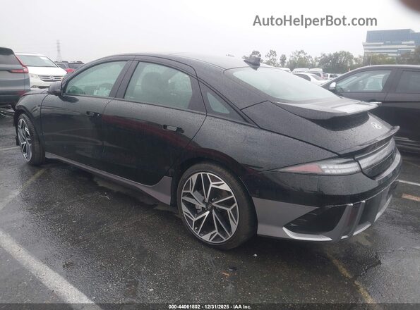 KMHM54AA7SA083971 2025 HYUNDAI IONIQ 6 Black Tył lewy