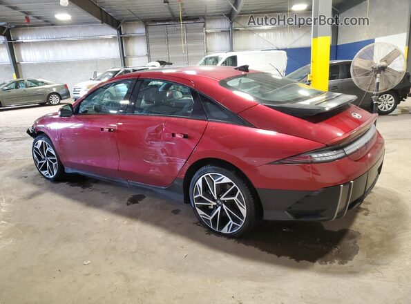 KMHM54AC0SA086678 2025 HYUNDAI IONIQ Бордовый Задняя левая четверть