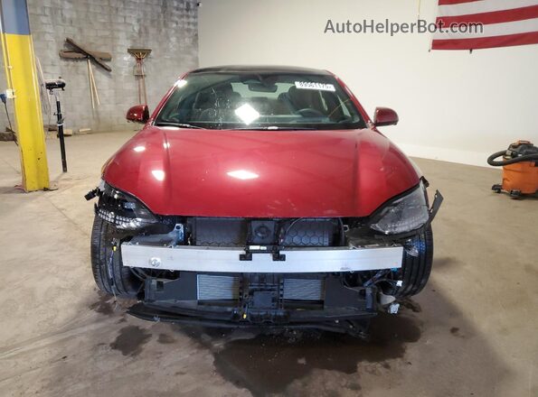 KMHM54AC0SA086678 2025 HYUNDAI IONIQ Бордовый Вид спереди