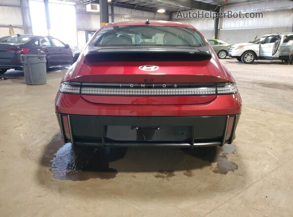 KMHM54AC0SA086678 2025 HYUNDAI IONIQ Бордовый Вид сзади