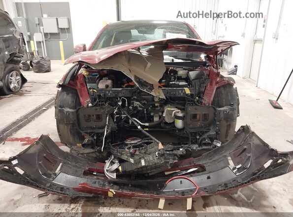 KMHM54AC5PA041355 2023 HYUNDAI IONIQ 6 Red Widok zestawu wskaźników