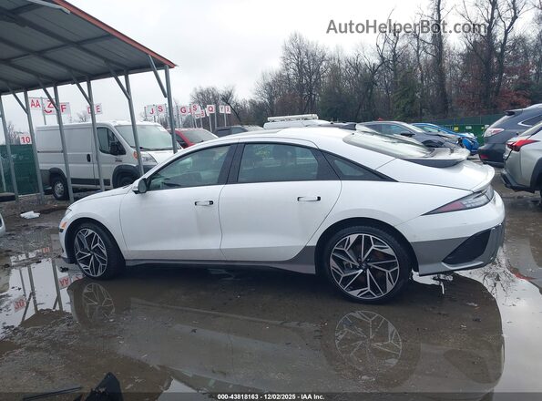 KMHM54AC5PA047950 2023 HYUNDAI IONIQ 6 White 