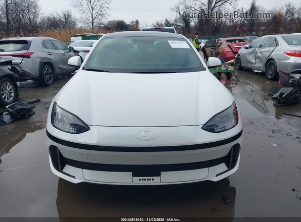 KMHM54AC5PA047950 2023 HYUNDAI IONIQ 6 White Rear interior view
