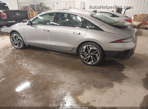 KMHM54AC8RA054877 2024 HYUNDAI IONIQ 6 Silver Հետևի ձախ