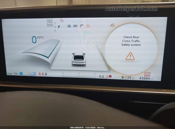 KMHM54AC8RA054877 2024 HYUNDAI IONIQ 6 Silver Հետևի նստատեղերի տեսք