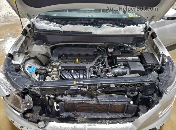 KMHRB8A32LU044986 2020 HYUNDAI VENUE Silver უკანა სალონის ხედი