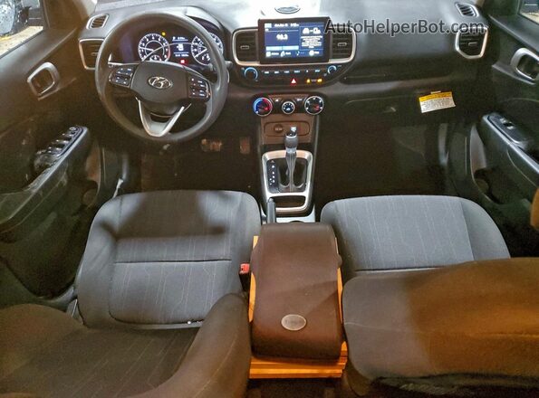 KMHRB8A32LU044986 2020 HYUNDAI VENUE Silver წინა პანელის ხედი